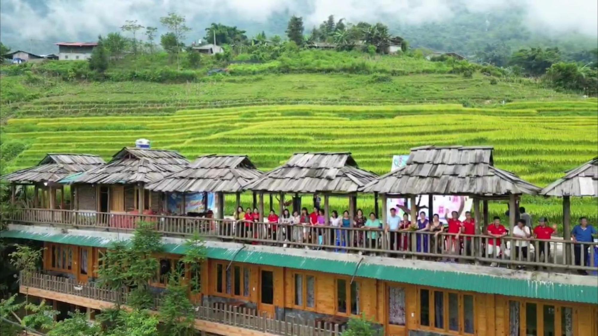 Hmong Wooden Home Sa Pa Exterior foto